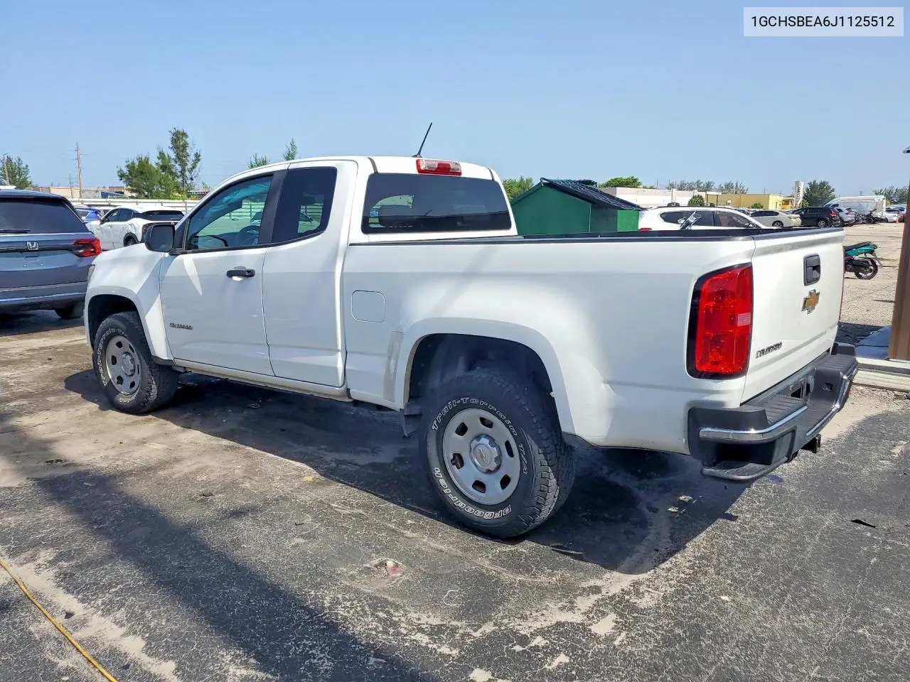 2018 Chevrolet Colorado VIN: 1GCHSBEA6J1125512 Lot: 60553666