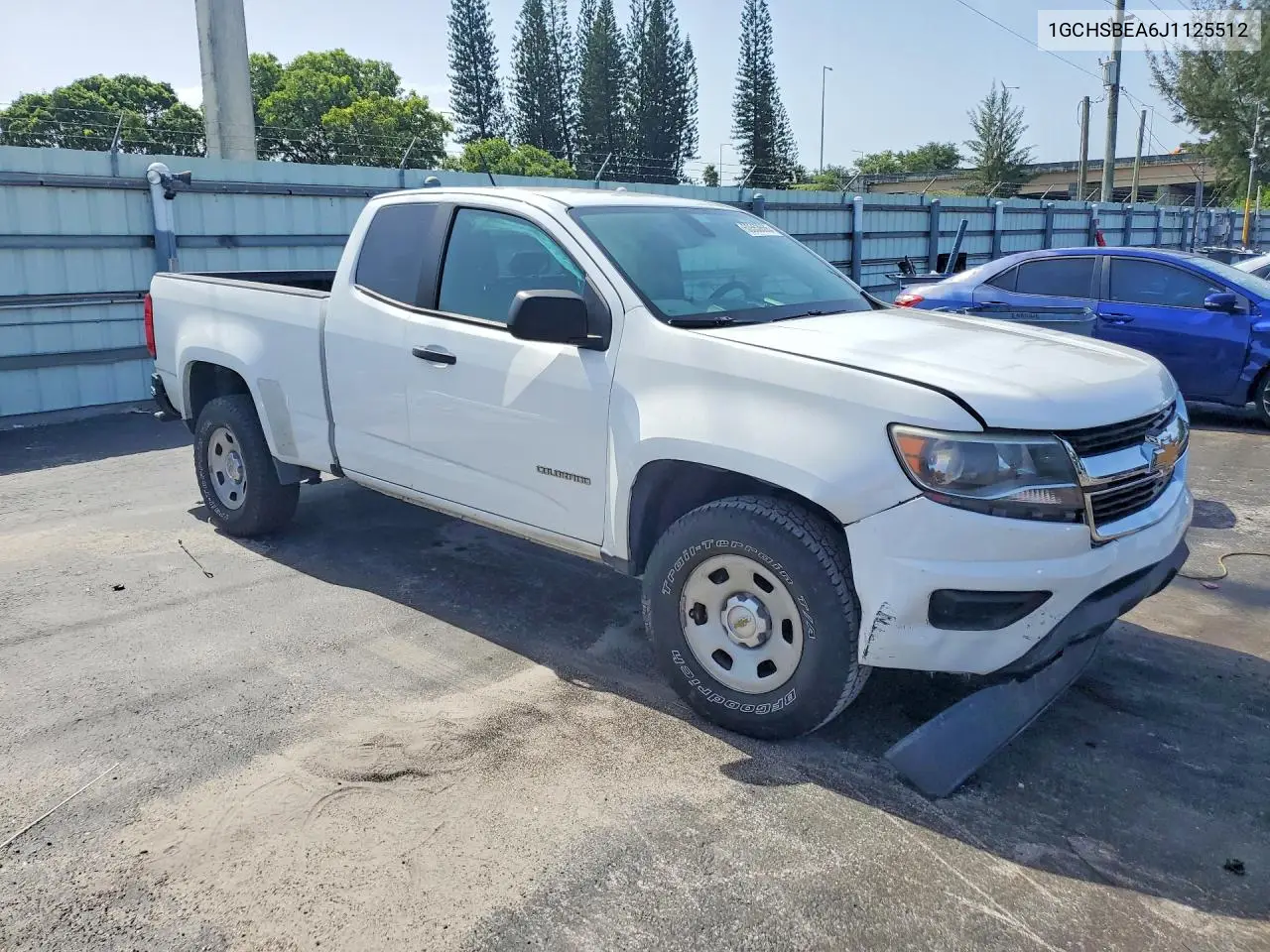 2018 Chevrolet Colorado VIN: 1GCHSBEA6J1125512 Lot: 60553666