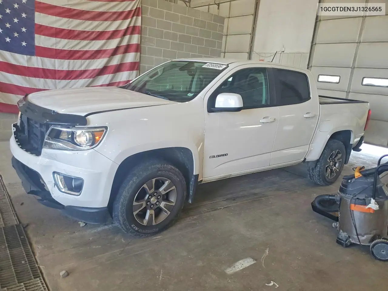 2018 Chevrolet Colorado Z71 VIN: 1GCGTDEN3J1326565 Lot: 60568696