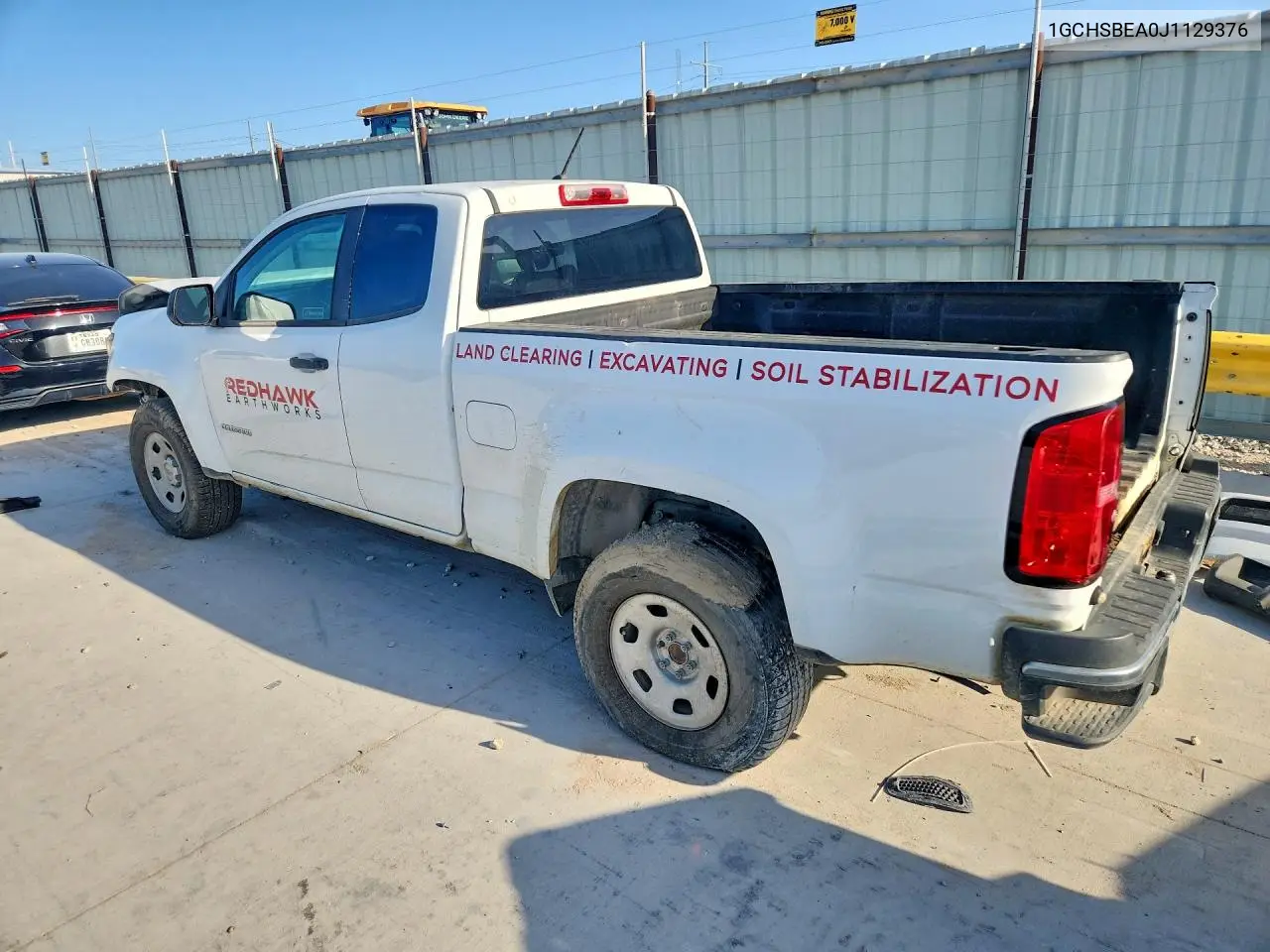 2018 Chevrolet Colorado VIN: 1GCHSBEA0J1129376 Lot: 60937126