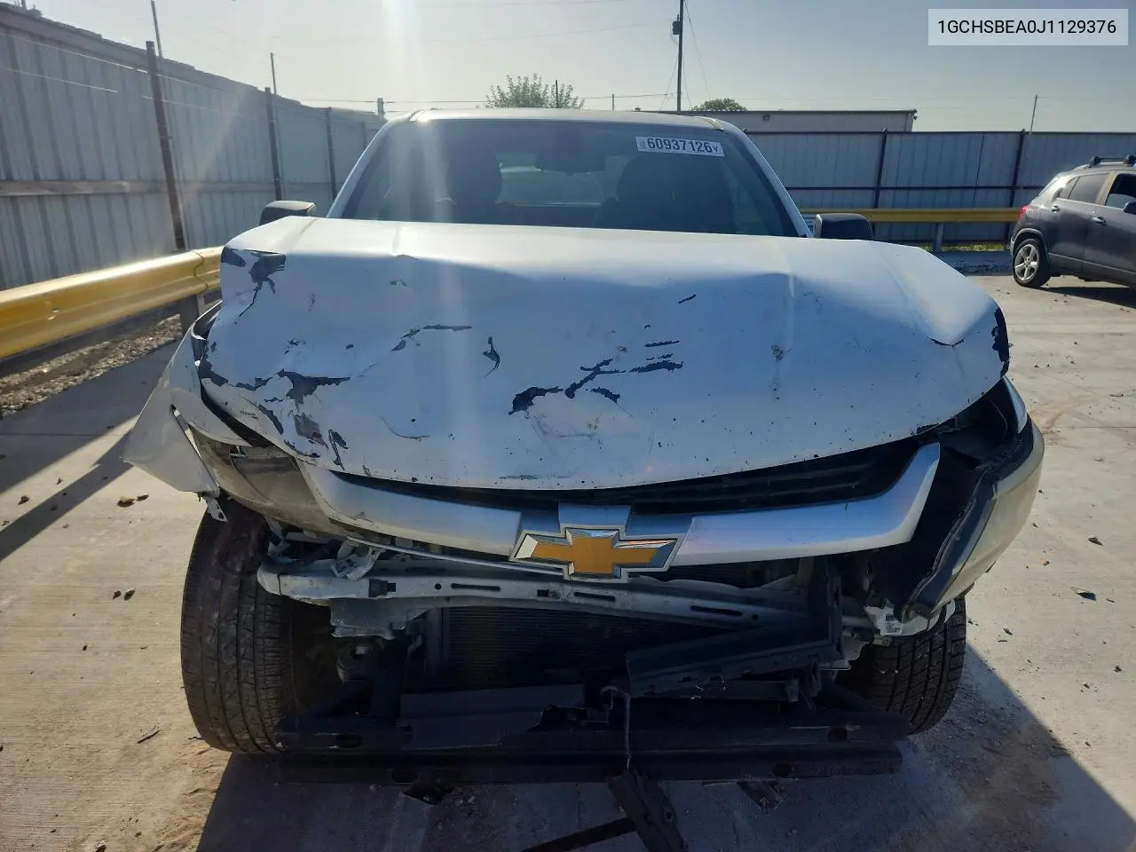 2018 Chevrolet Colorado VIN: 1GCHSBEA0J1129376 Lot: 60937126