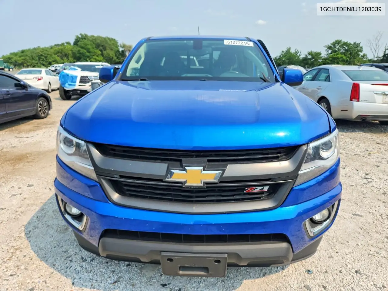 2018 Chevrolet Colorado Z71 VIN: 1GCHTDEN8J1203039 Lot: 61072216