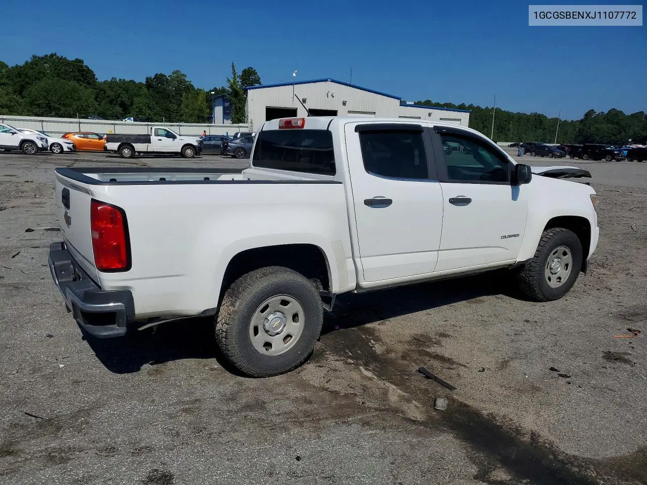 2018 Chevrolet Colorado VIN: 1GCGSBENXJ1107772 Lot: 61306536