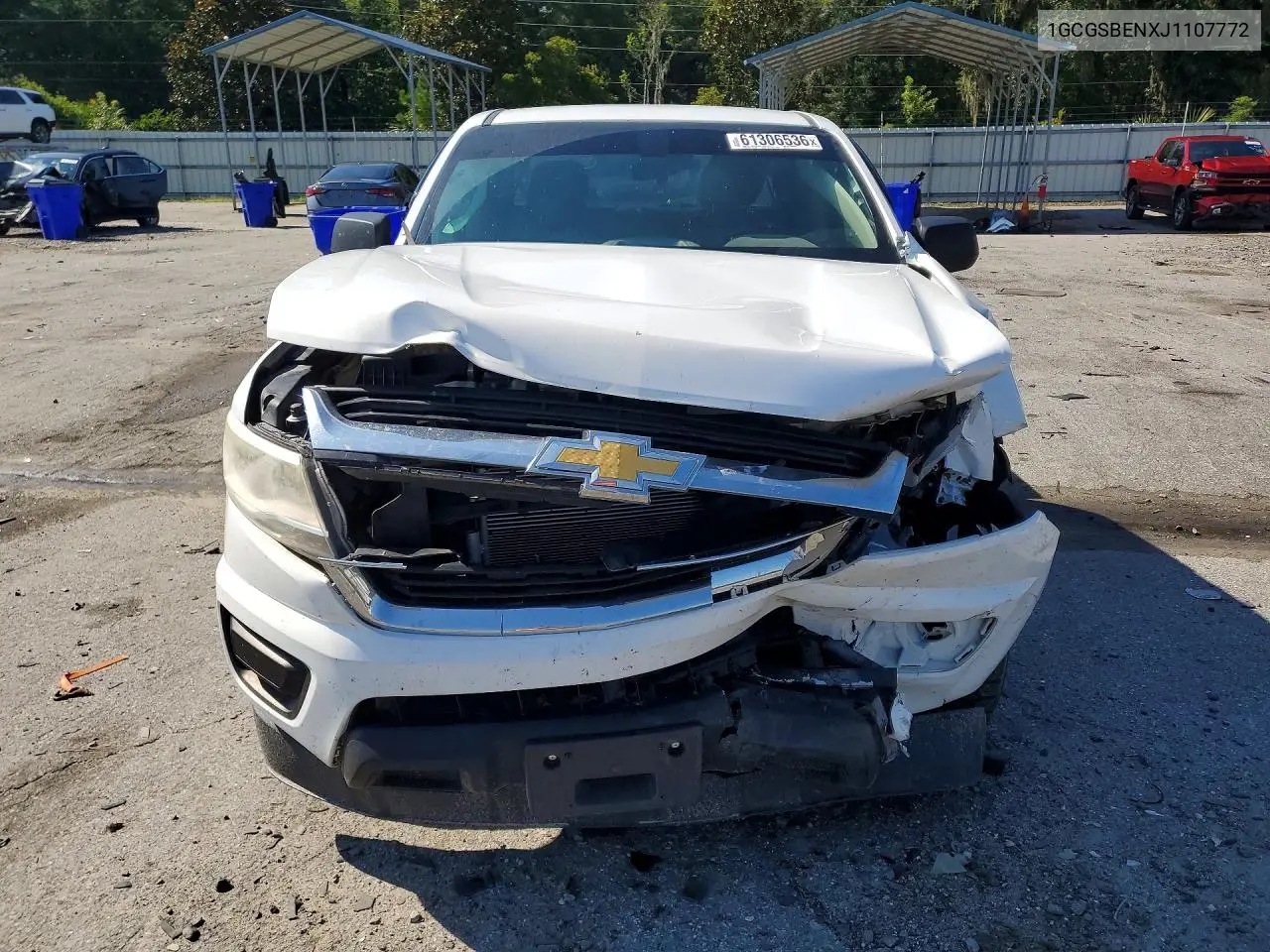 2018 Chevrolet Colorado VIN: 1GCGSBENXJ1107772 Lot: 61306536