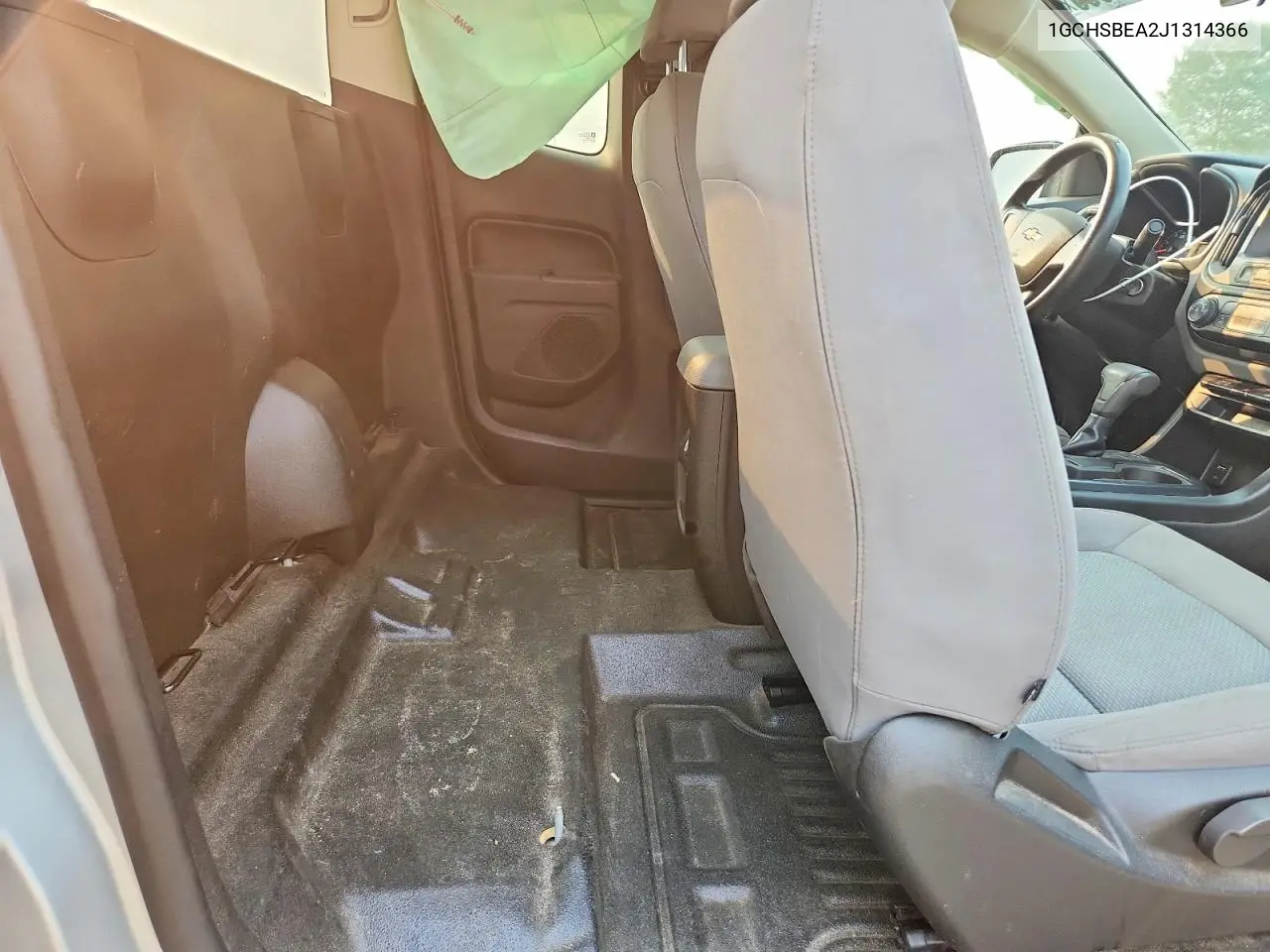 2018 Chevrolet Colorado VIN: 1GCHSBEA2J1314366 Lot: 61358966