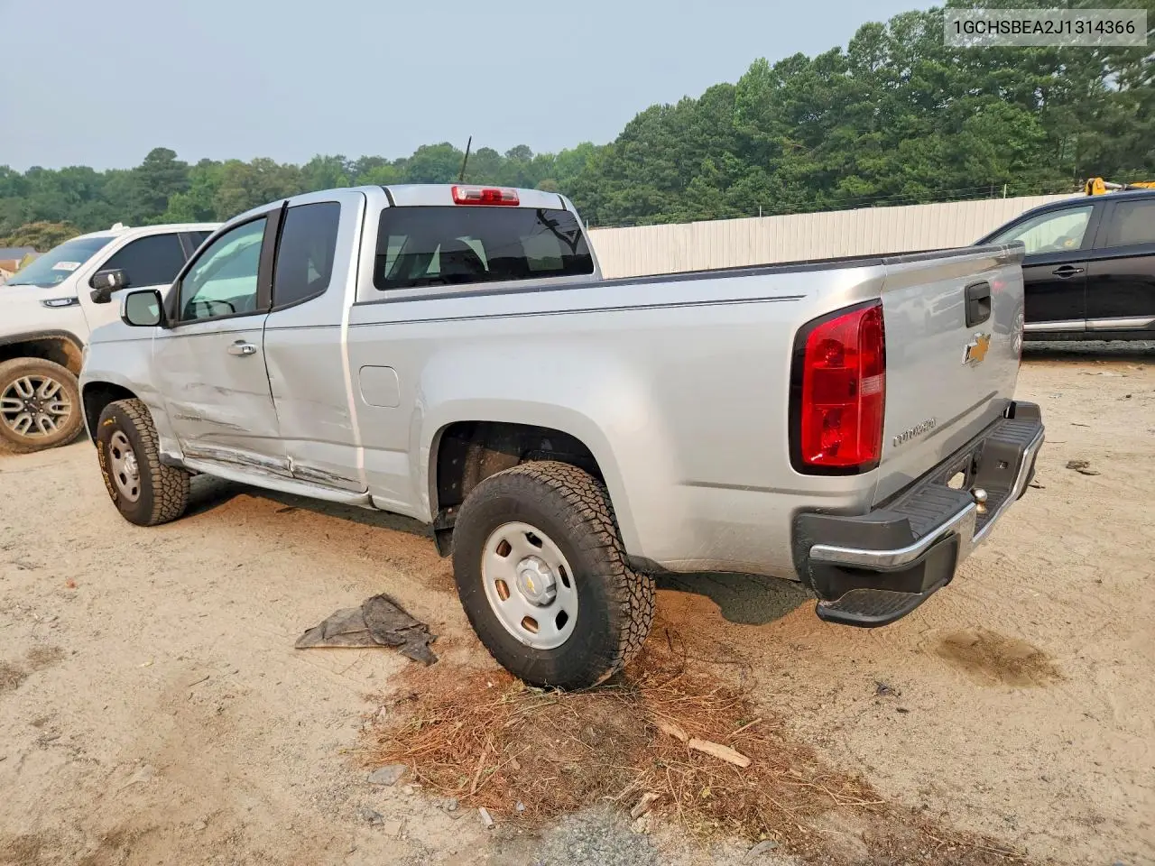 2018 Chevrolet Colorado VIN: 1GCHSBEA2J1314366 Lot: 61358966