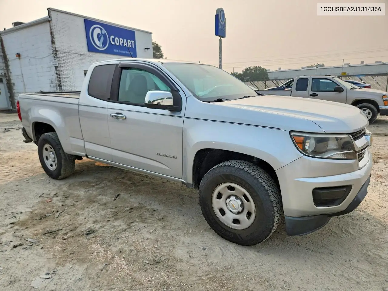 2018 Chevrolet Colorado VIN: 1GCHSBEA2J1314366 Lot: 61358966