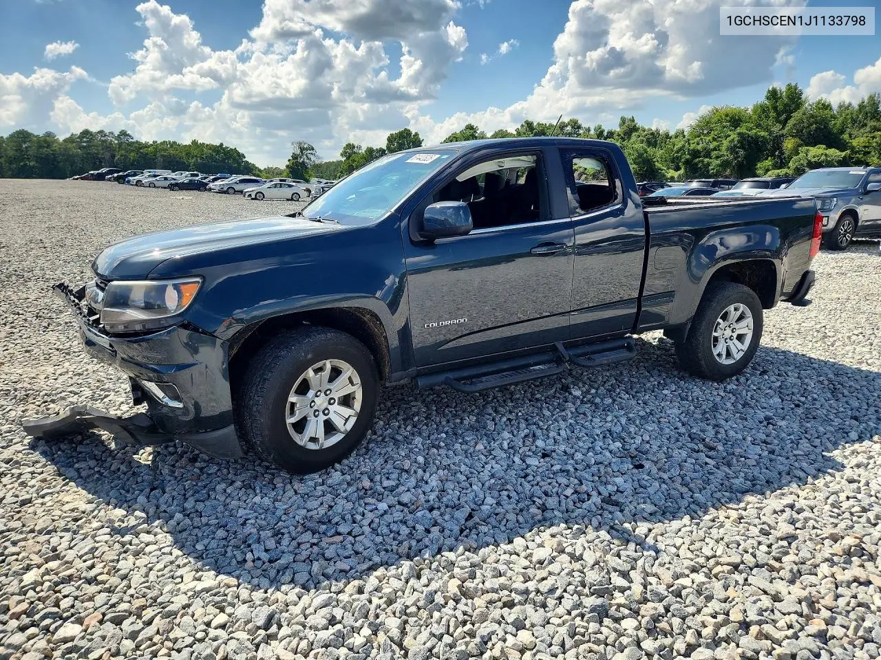 2018 Chevrolet Colorado Lt VIN: 1GCHSCEN1J1133798 Lot: 61442826
