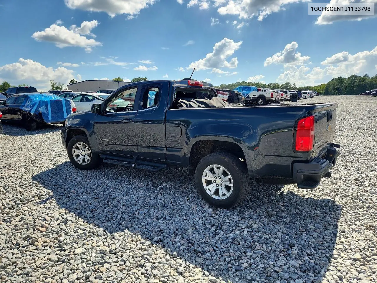 2018 Chevrolet Colorado Lt VIN: 1GCHSCEN1J1133798 Lot: 61442826
