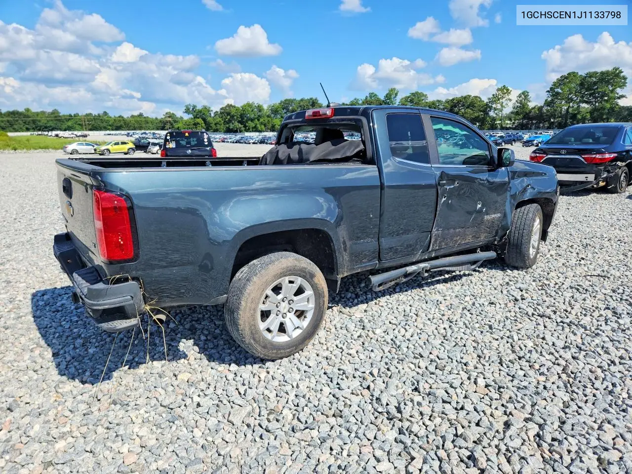 2018 Chevrolet Colorado Lt VIN: 1GCHSCEN1J1133798 Lot: 61442826