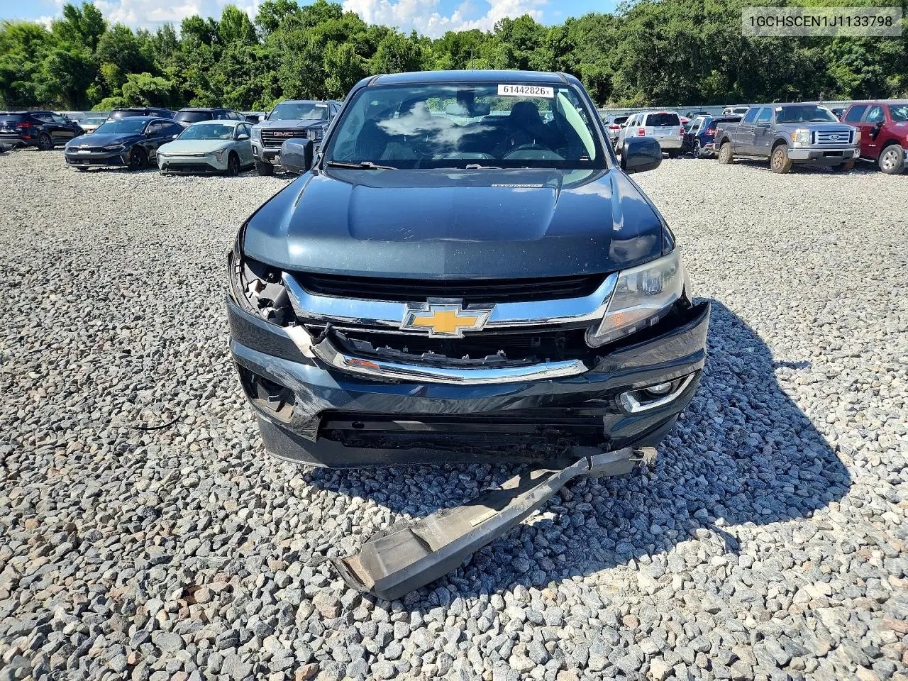 2018 Chevrolet Colorado Lt VIN: 1GCHSCEN1J1133798 Lot: 61442826