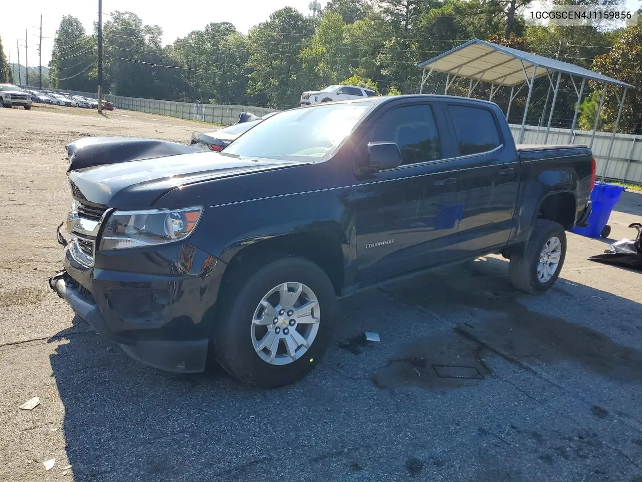 2018 Chevrolet Colorado Lt VIN: 1GCGSCEN4J1159856 Lot: 61499516