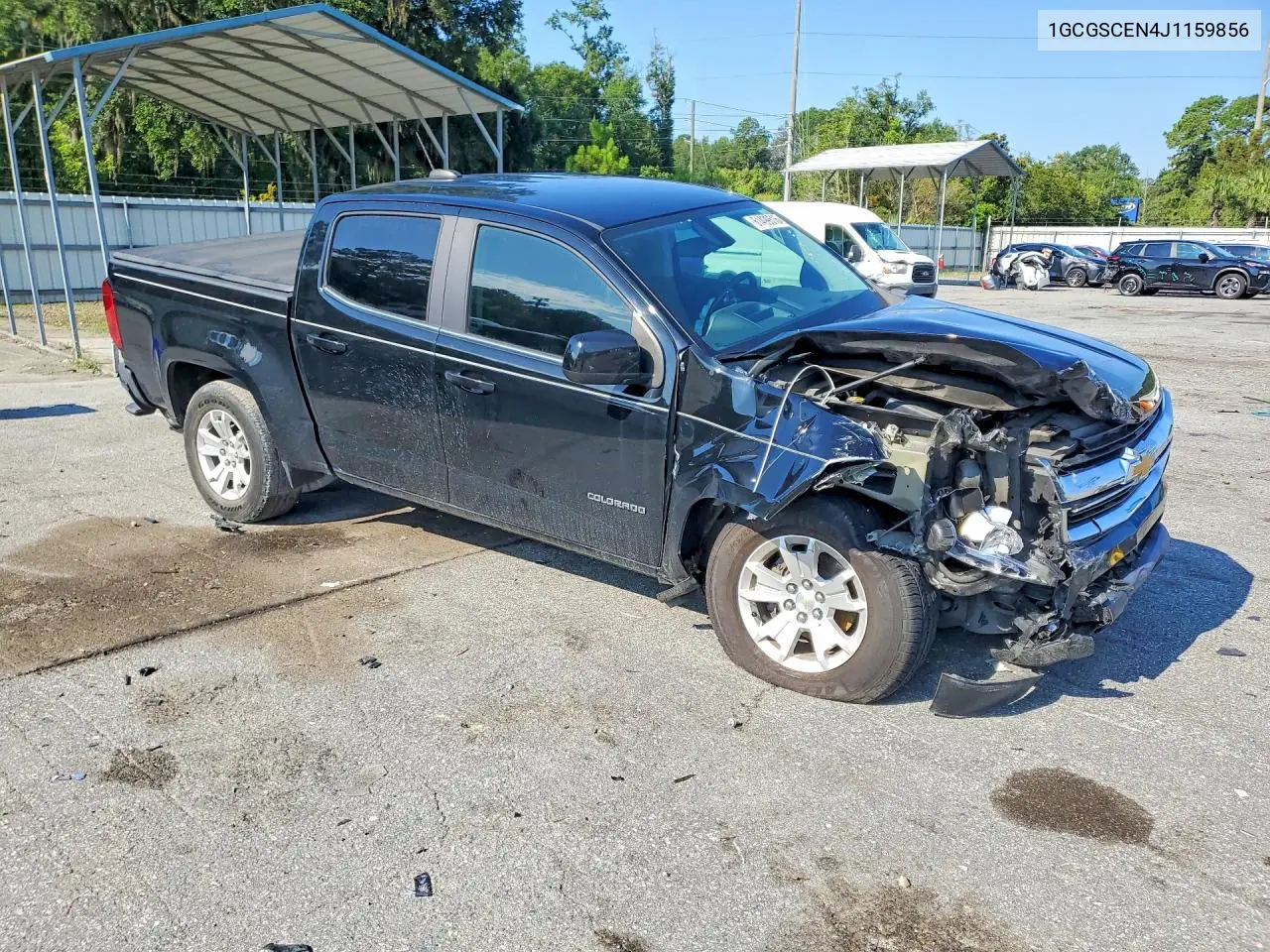 2018 Chevrolet Colorado Lt VIN: 1GCGSCEN4J1159856 Lot: 61499516
