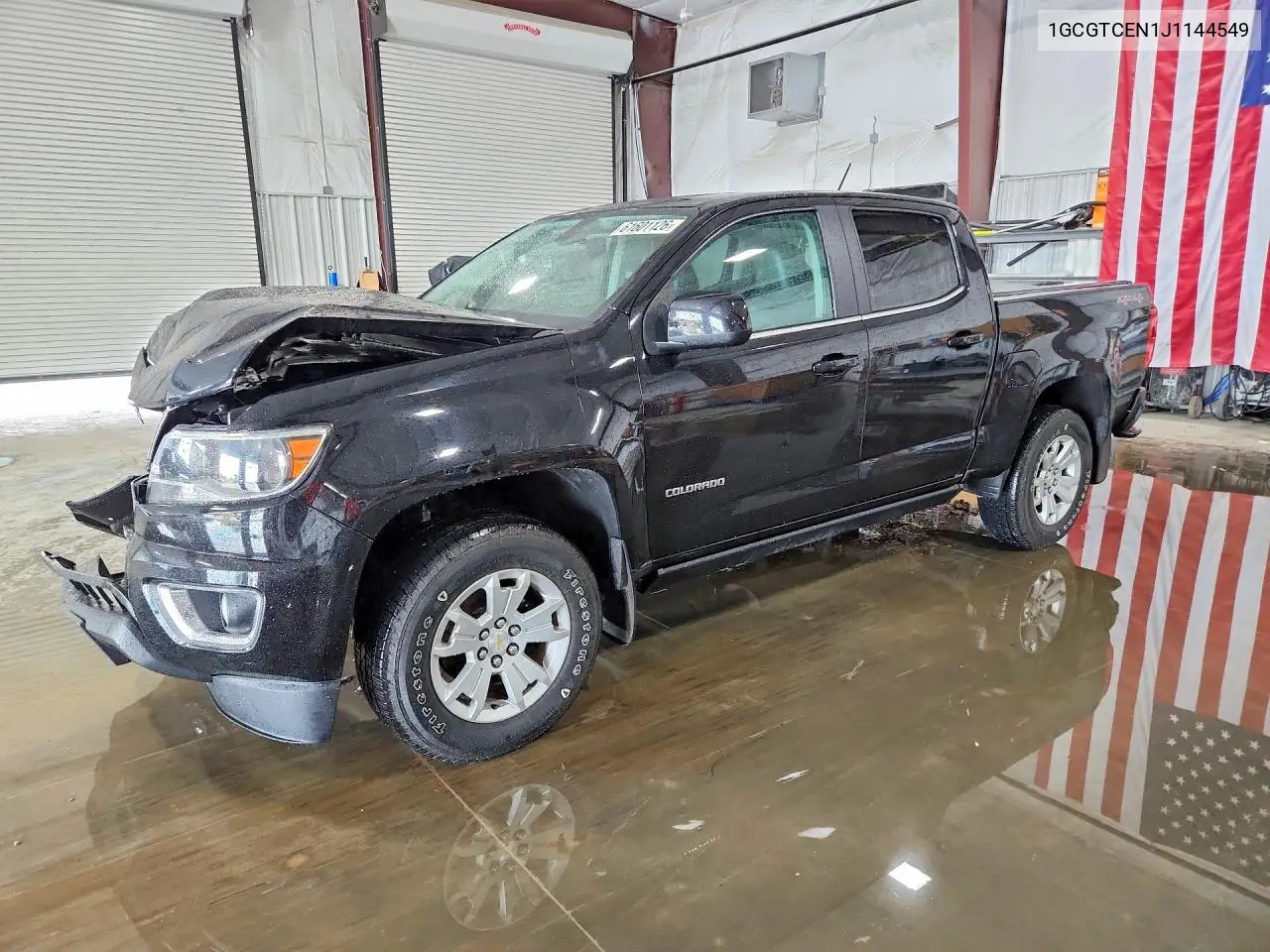 2018 Chevrolet Colorado Lt VIN: 1GCGTCEN1J1144549 Lot: 61601126