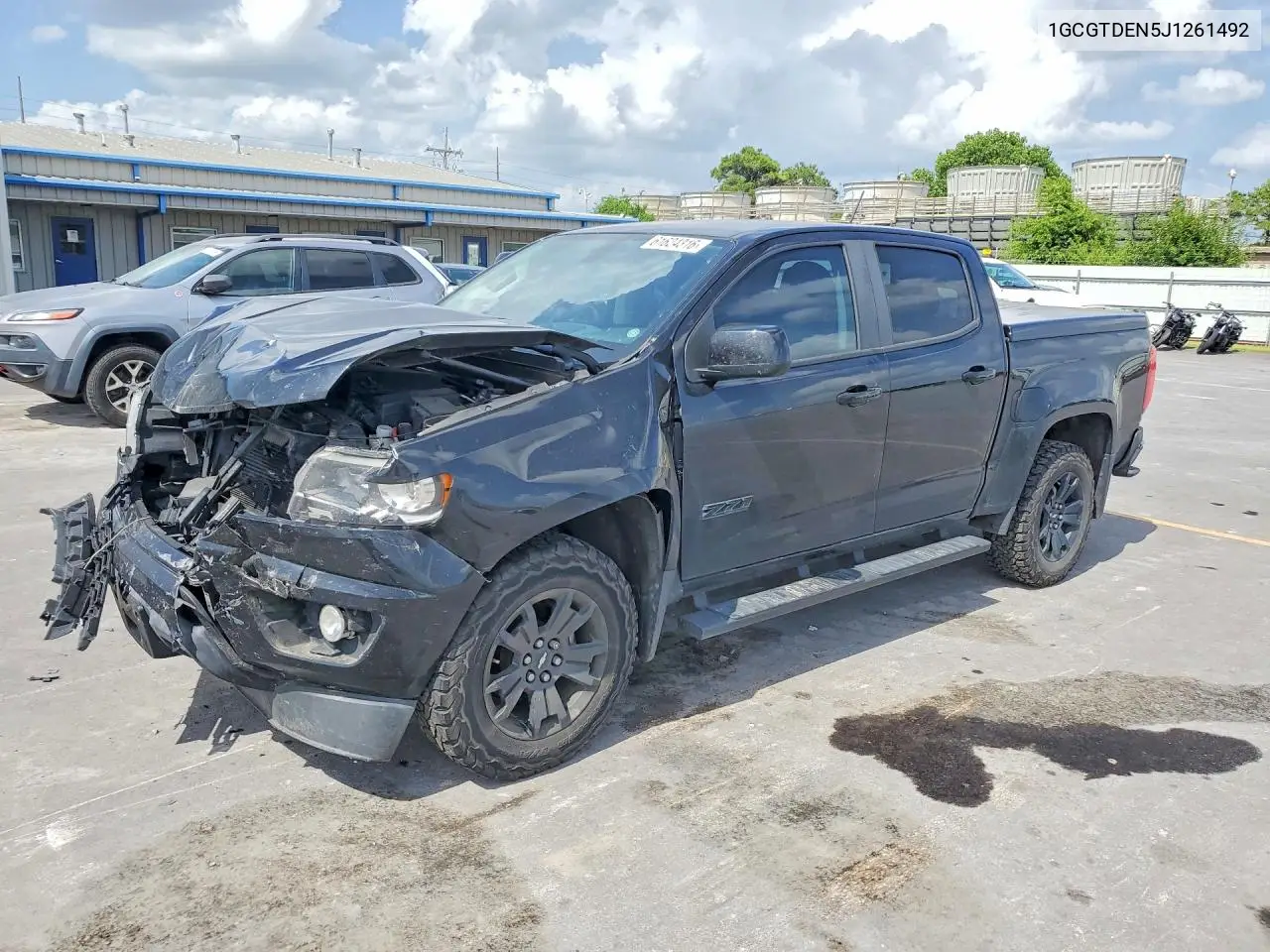 2018 Chevrolet Colorado Z71 VIN: 1GCGTDEN5J1261492 Lot: 61624316