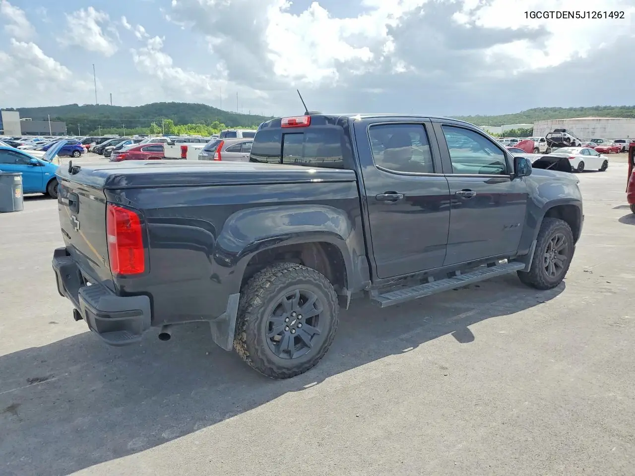 2018 Chevrolet Colorado Z71 VIN: 1GCGTDEN5J1261492 Lot: 61624316