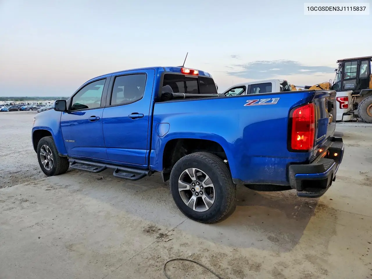 2018 Chevrolet Colorado Z71 VIN: 1GCGSDEN3J1115837 Lot: 61854976