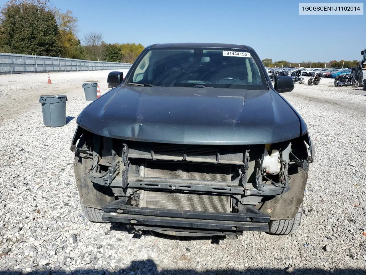 1GCGSCEN1J1102014 2018 Chevrolet Colorado Lt