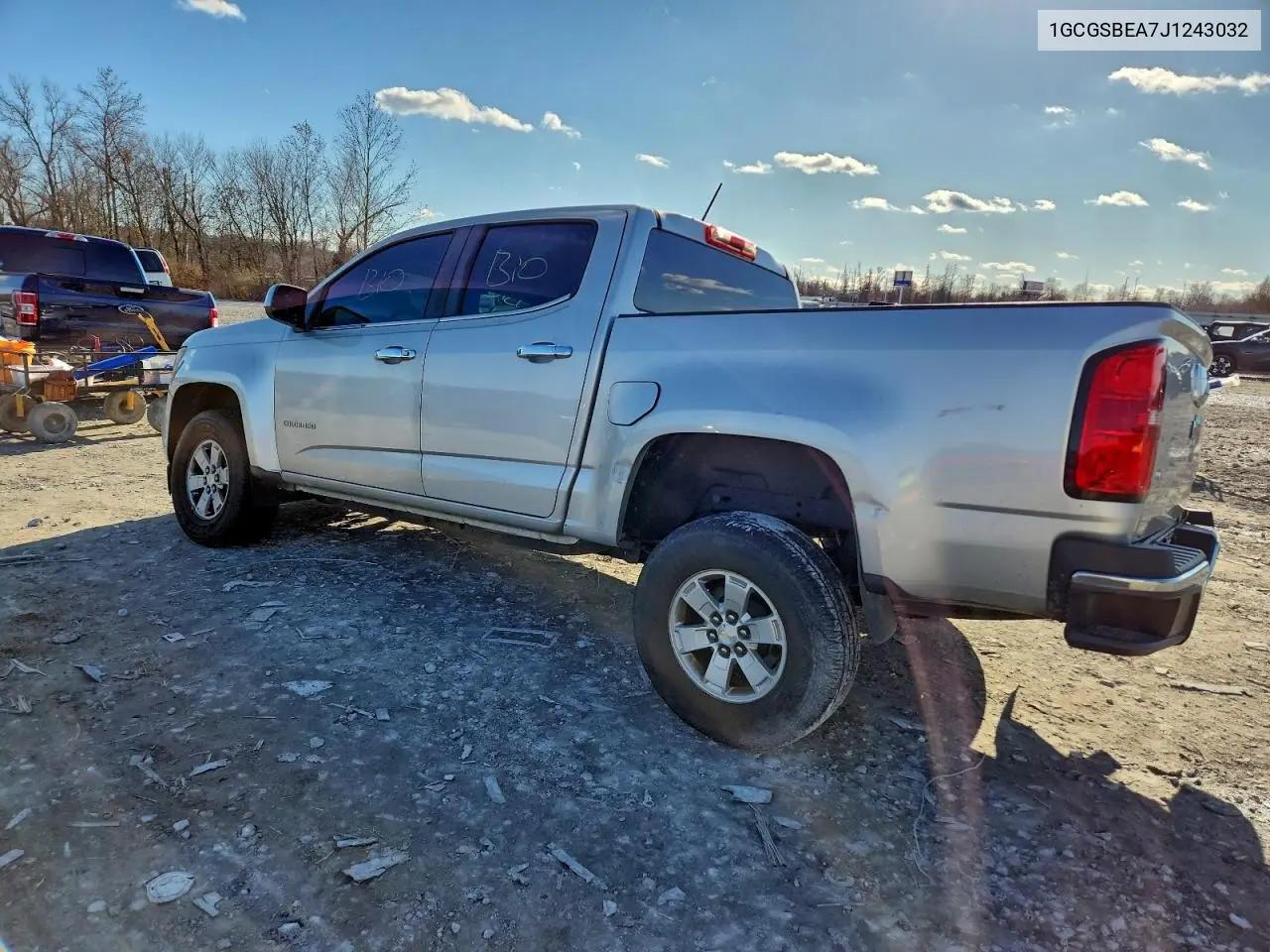 1GCGSBEA7J1243032 2018 Chevrolet Colorado