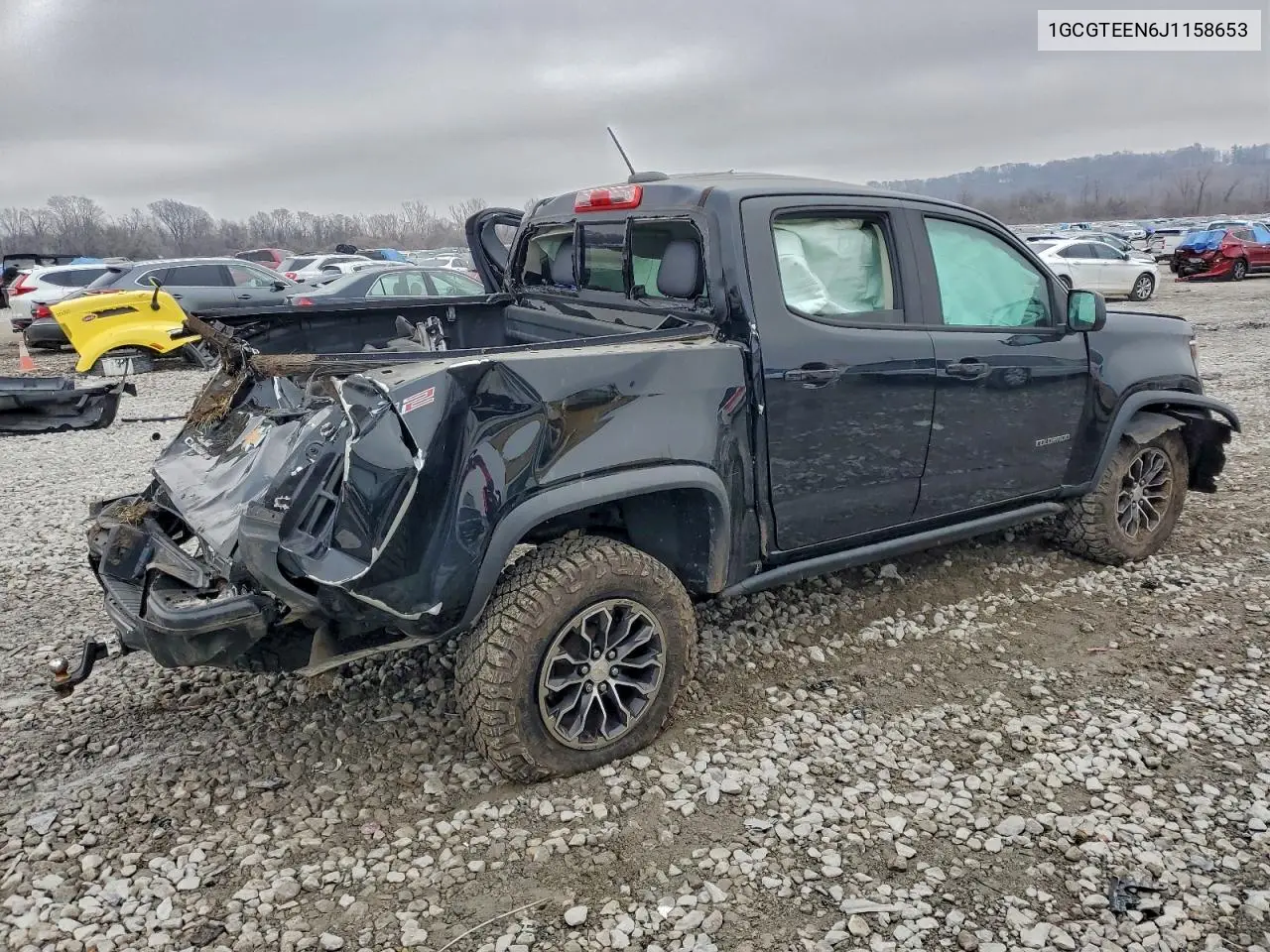 1GCGTEEN6J1158653 2018 Chevrolet Colorado Zr2