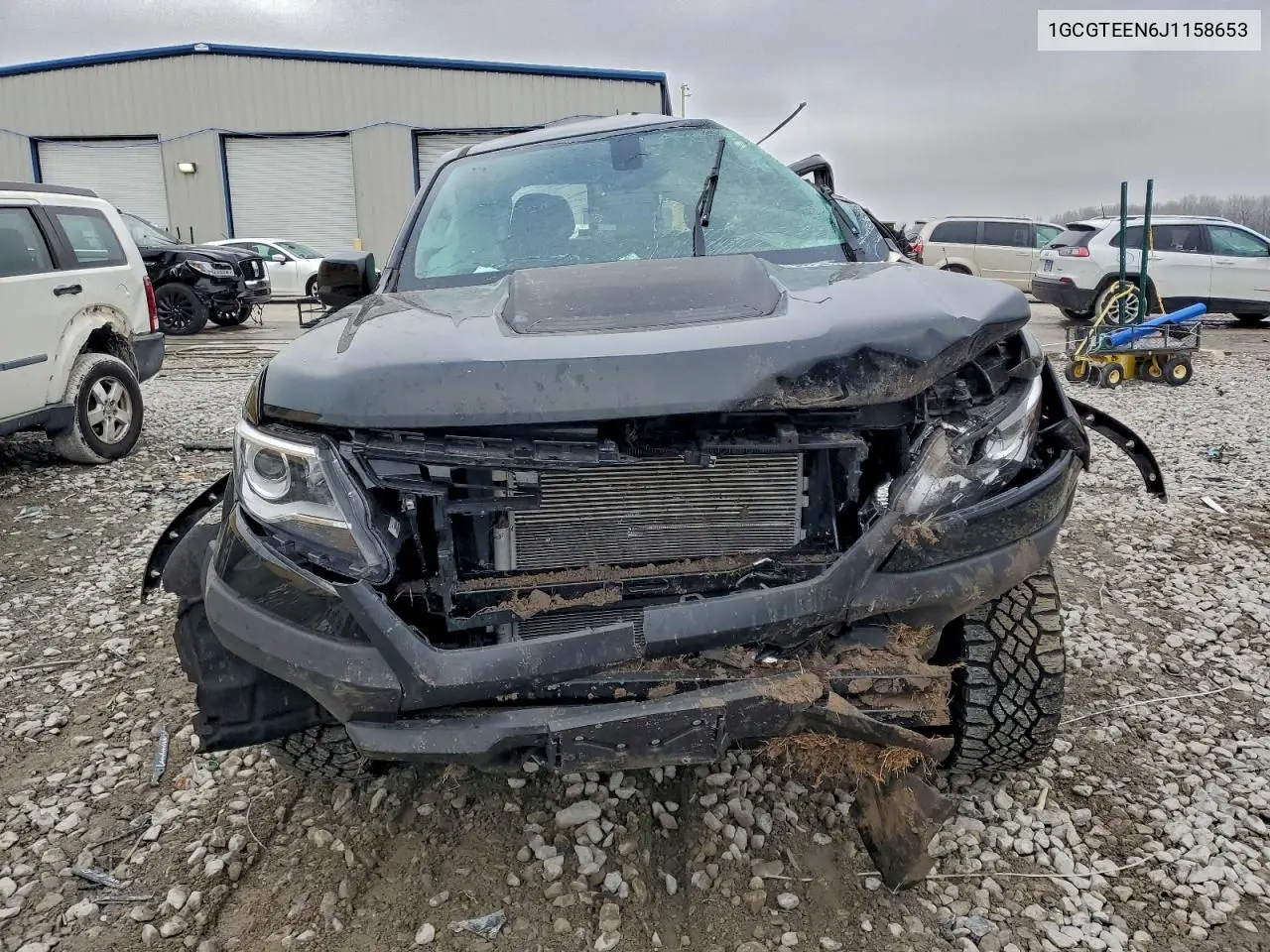 1GCGTEEN6J1158653 2018 Chevrolet Colorado Zr2