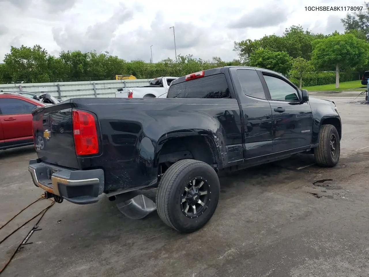 2019 Chevrolet Colorado VIN: 1GCHSBEA8K1178097 Lot: 55785906
