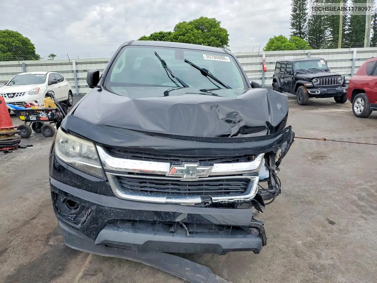 2019 Chevrolet Colorado VIN: 1GCHSBEA8K1178097 Lot: 55785906