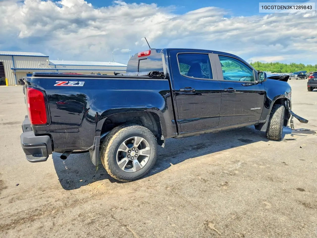 2019 Chevrolet Colorado Z71 VIN: 1GCGTDEN3K1289843 Lot: 58779496
