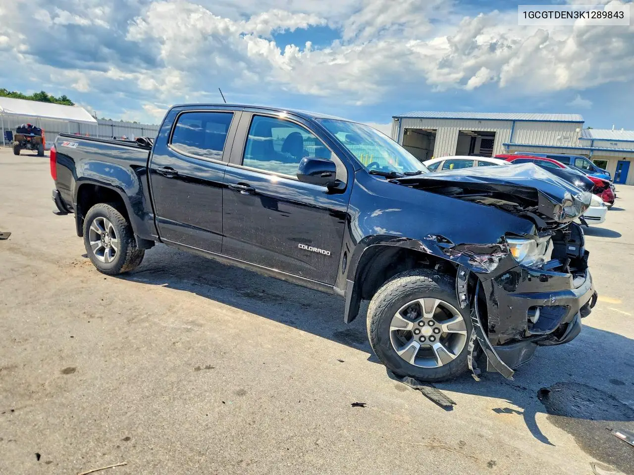 2019 Chevrolet Colorado Z71 VIN: 1GCGTDEN3K1289843 Lot: 58779496