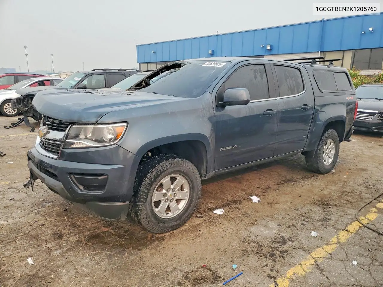 2019 Chevrolet Colorado VIN: 1GCGTBEN2K1205760 Lot: 60620826
