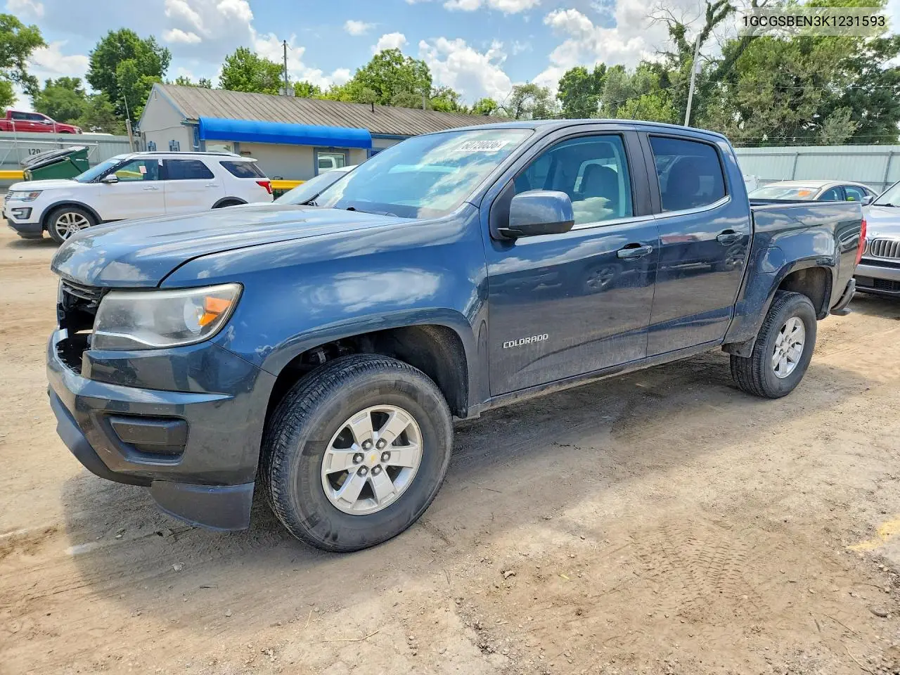 2019 Chevrolet Colorado VIN: 1GCGSBEN3K1231593 Lot: 60720036