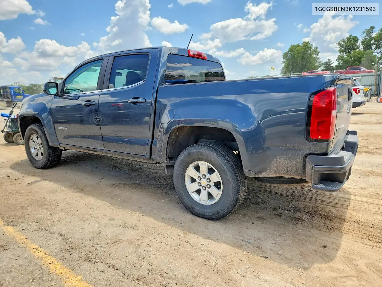 2019 Chevrolet Colorado VIN: 1GCGSBEN3K1231593 Lot: 60720036