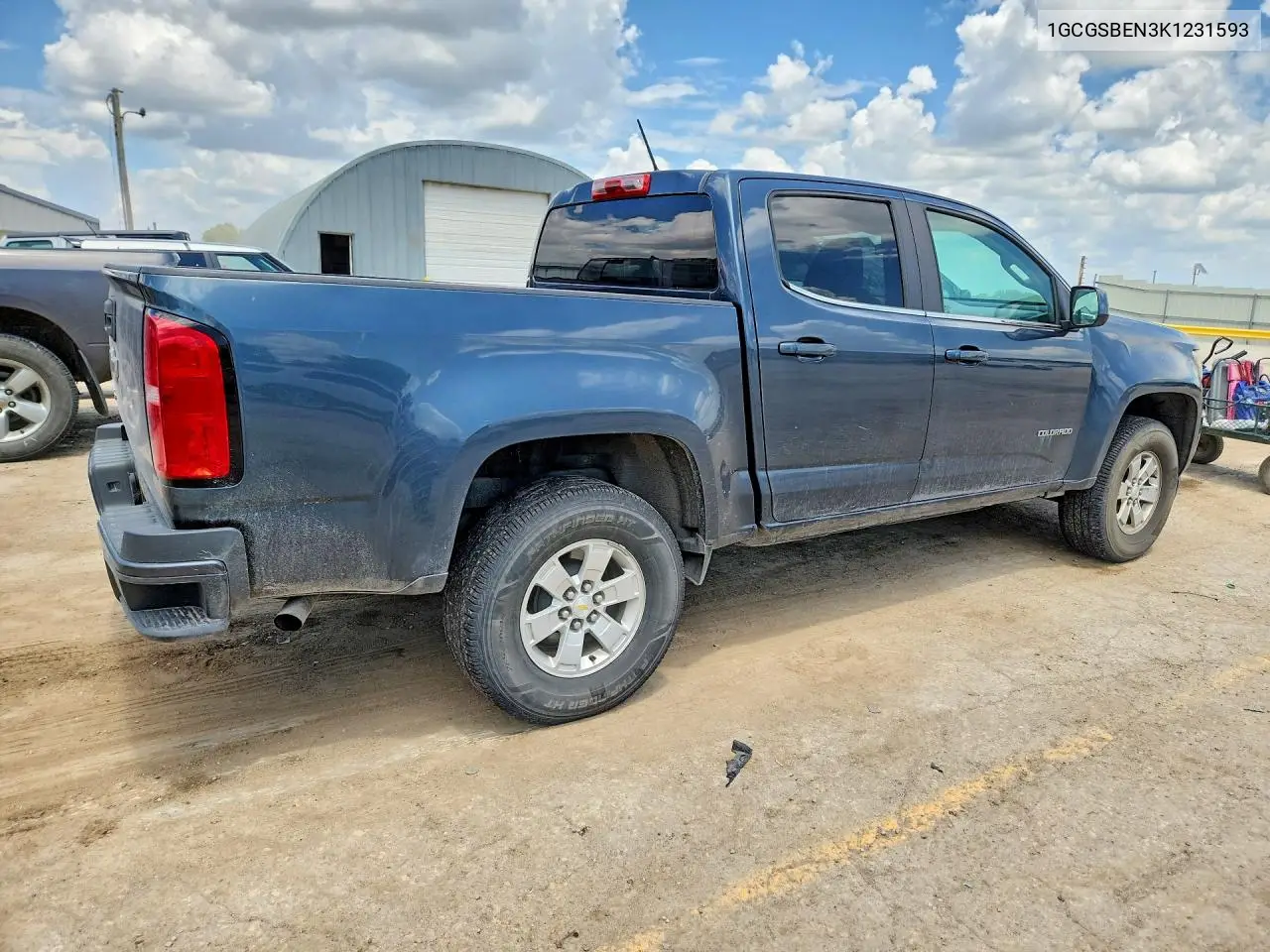 2019 Chevrolet Colorado VIN: 1GCGSBEN3K1231593 Lot: 60720036