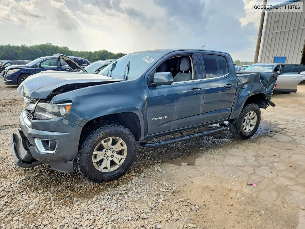 2019 Chevrolet Colorado Lt VIN: 1GCGSCEN0K1118786 Lot: 60749436