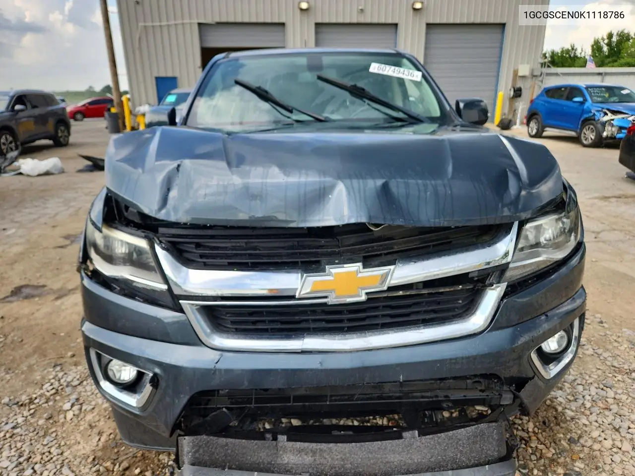 2019 Chevrolet Colorado Lt VIN: 1GCGSCEN0K1118786 Lot: 60749436