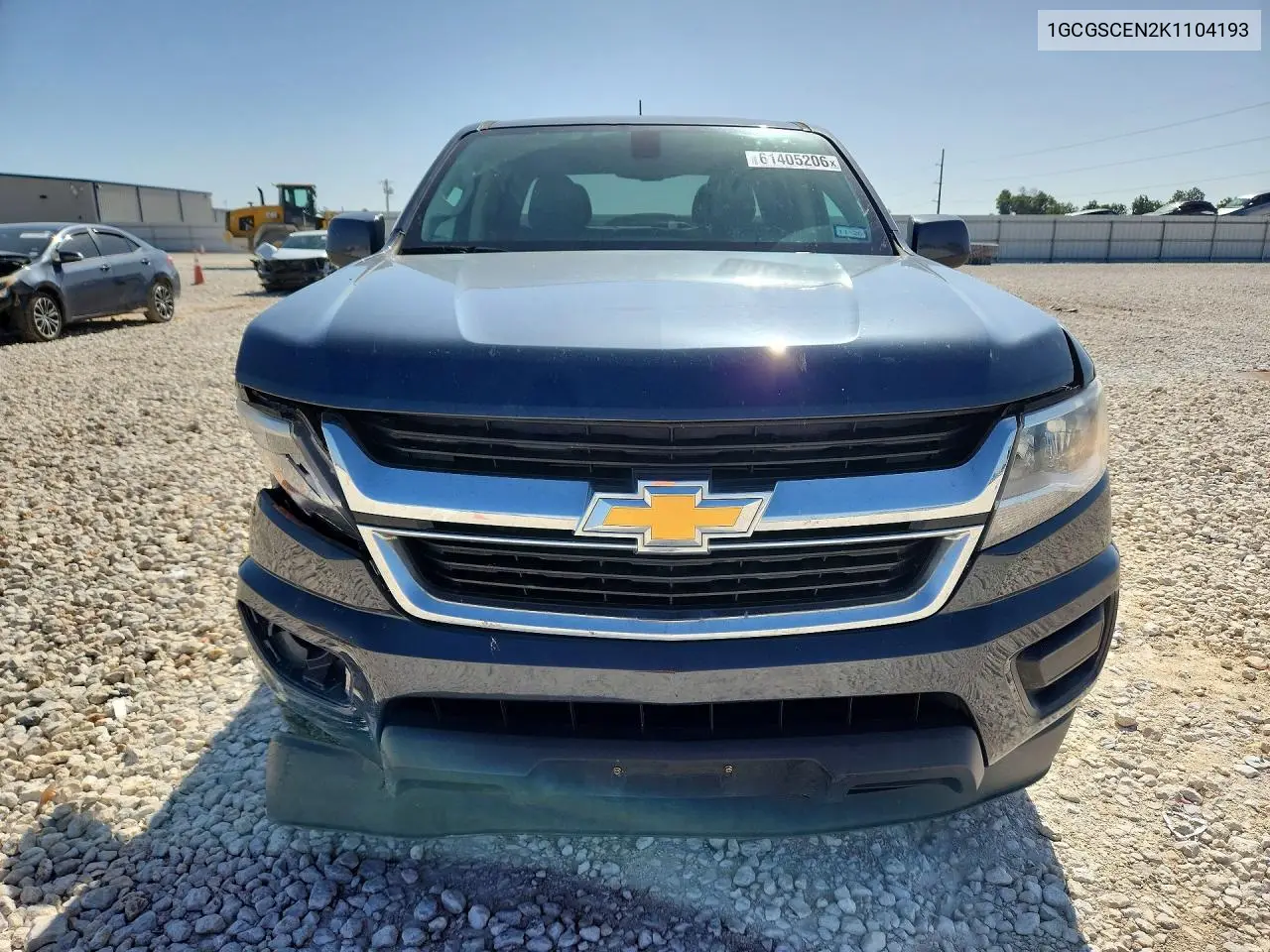 2019 Chevrolet Colorado Lt VIN: 1GCGSCEN2K1104193 Lot: 61405206
