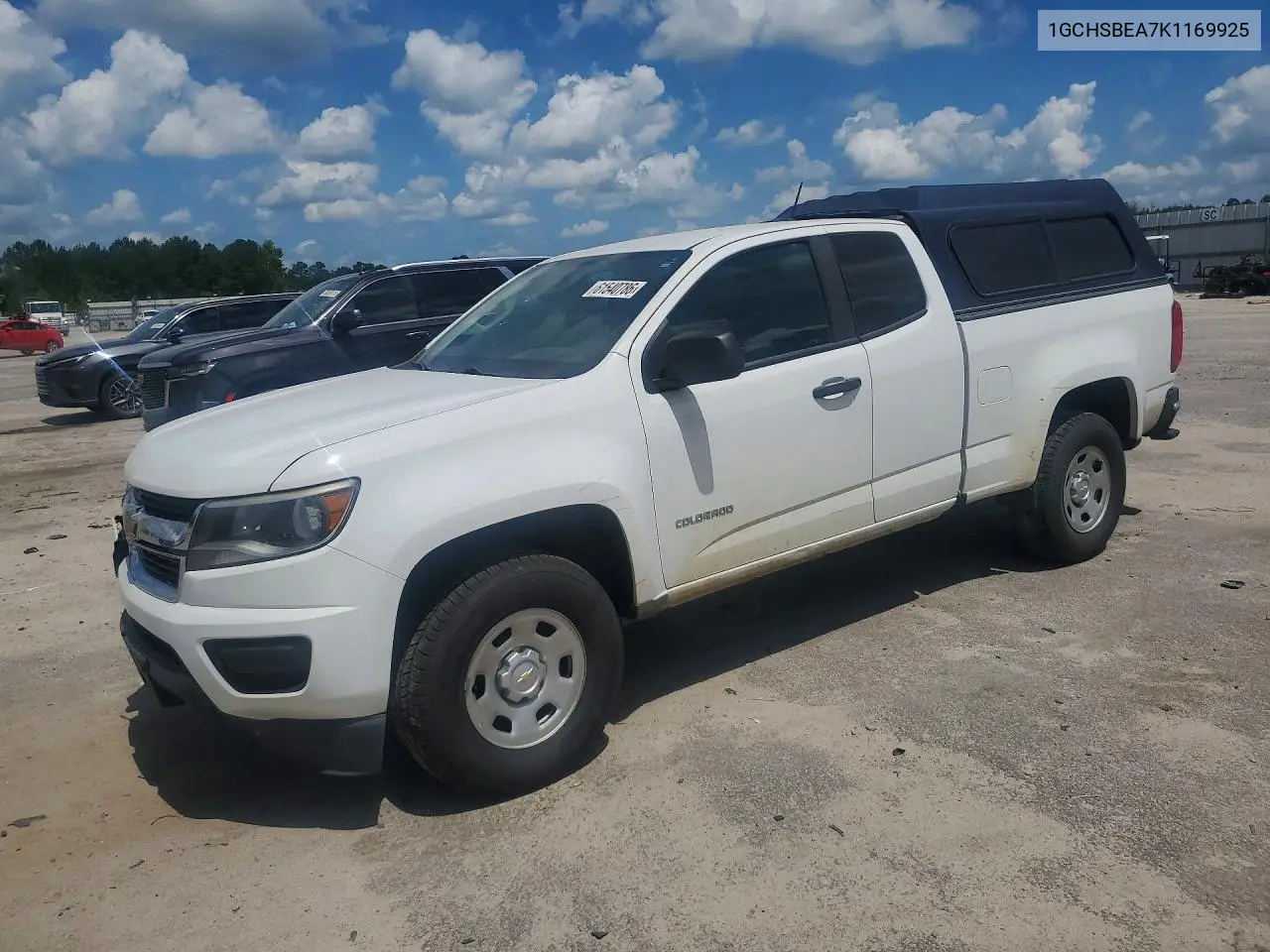 2019 Chevrolet Colorado VIN: 1GCHSBEA7K1169925 Lot: 61540786