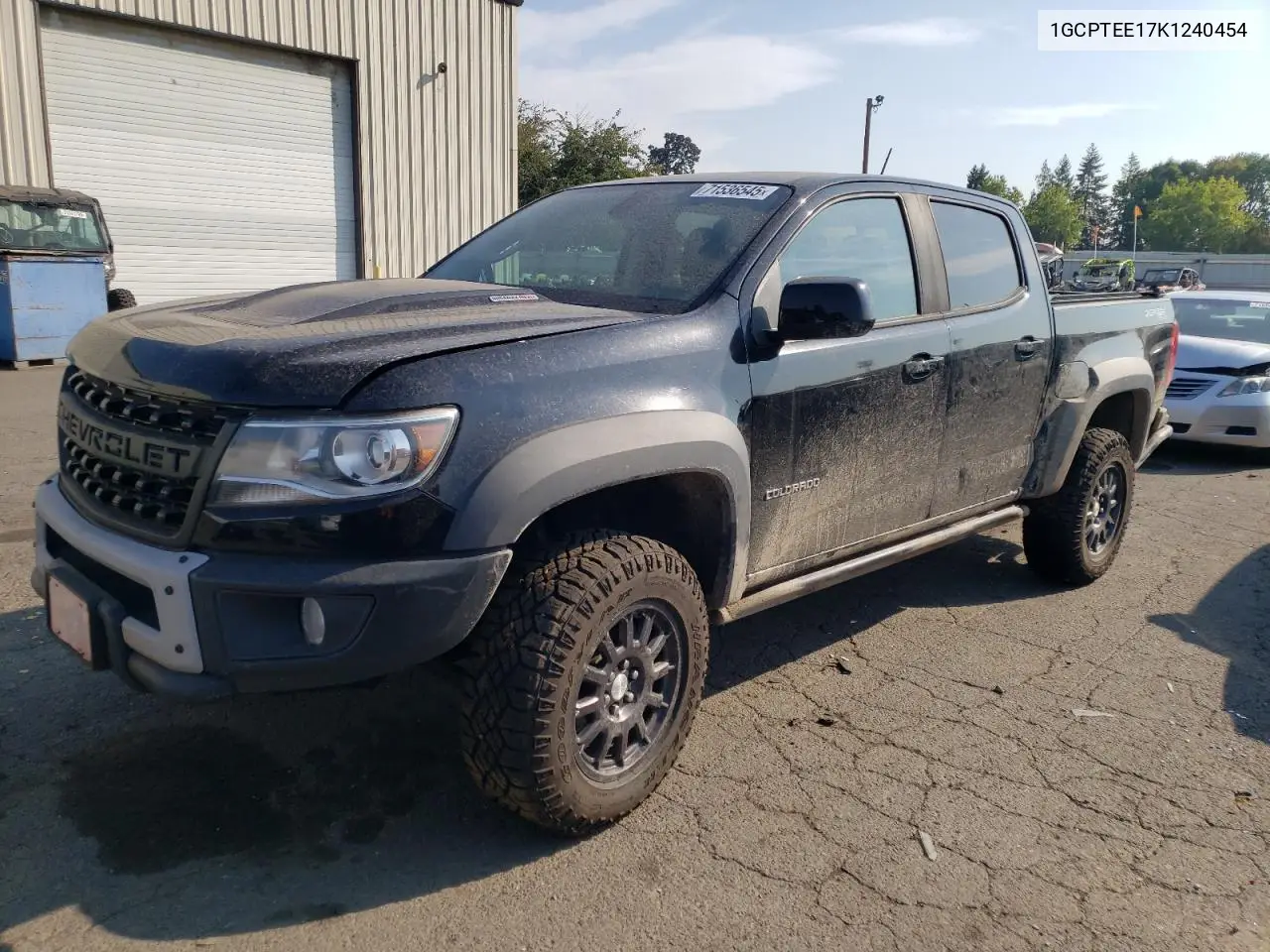 1GCPTEE17K1240454 2019 Chevrolet Colorado Zr2
