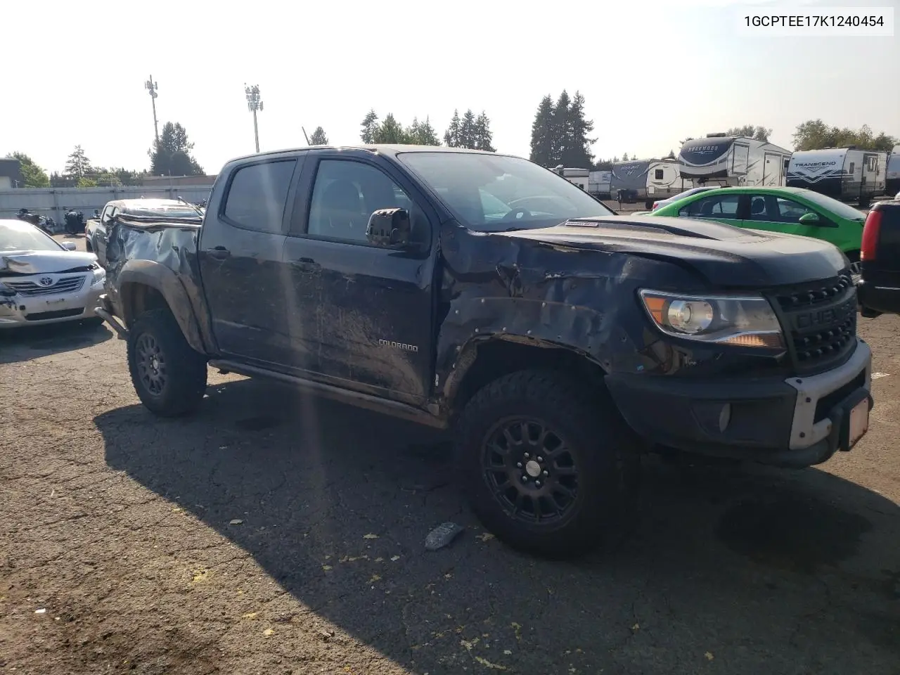 1GCPTEE17K1240454 2019 Chevrolet Colorado Zr2