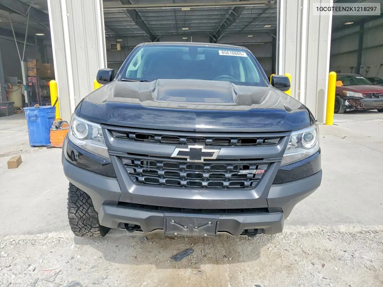 2019 Chevrolet Colorado Zr2 VIN: 1GCGTEEN2K1218297 Lot: 85610665