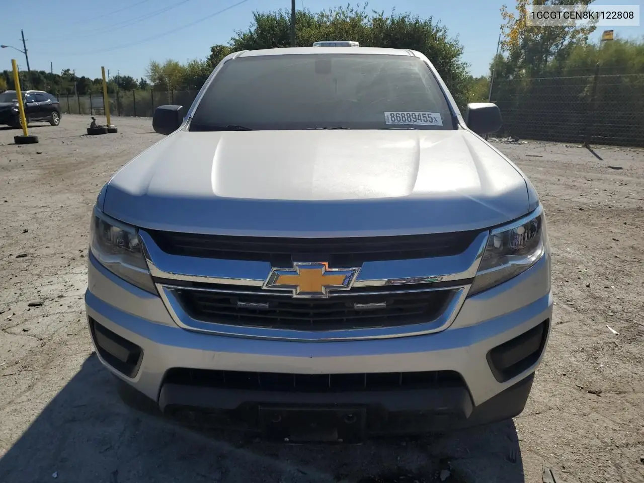 2019 Chevrolet Colorado Lt VIN: 1GCGTCEN8K1122808 Lot: 86889455