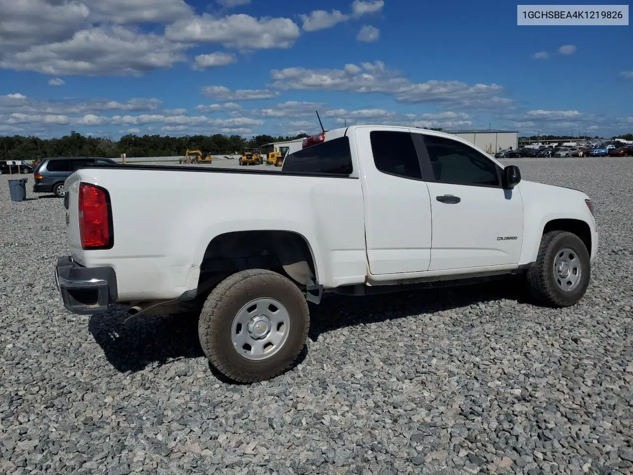 1GCHSBEA4K1219826 2019 Chevrolet Colorado