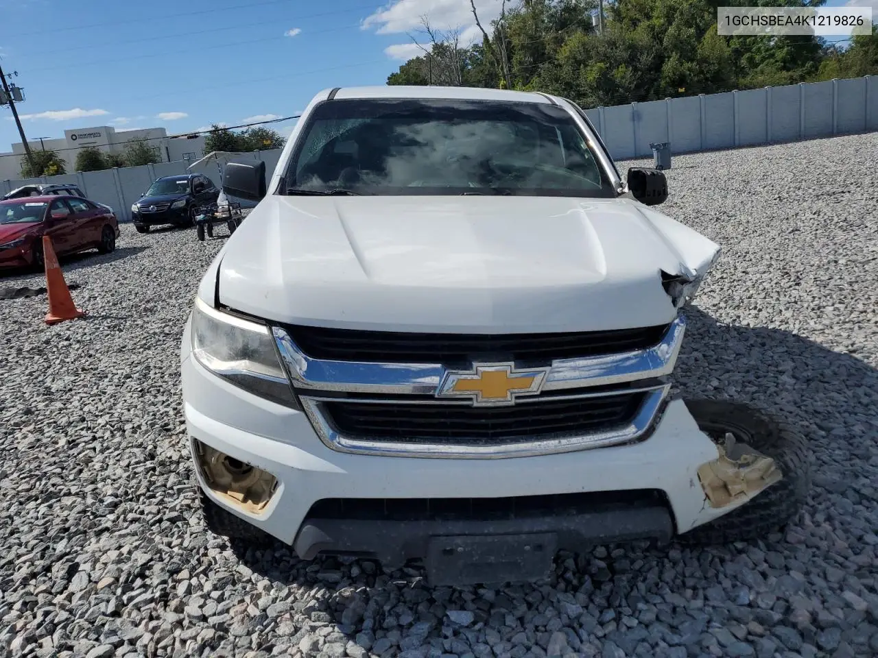 1GCHSBEA4K1219826 2019 Chevrolet Colorado