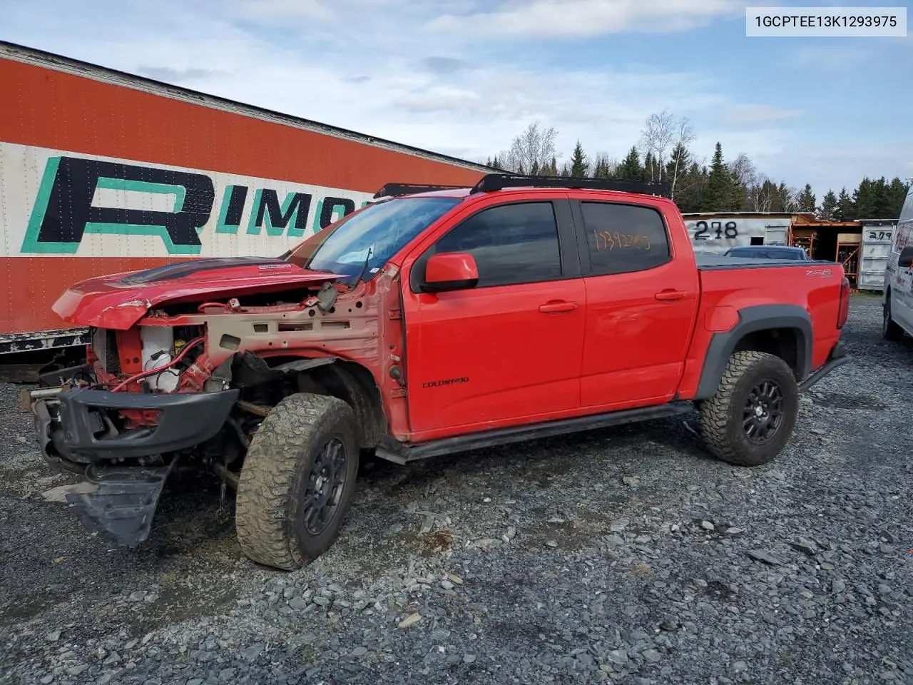 1GCPTEE13K1293975 2019 Chevrolet Colorado Zr2