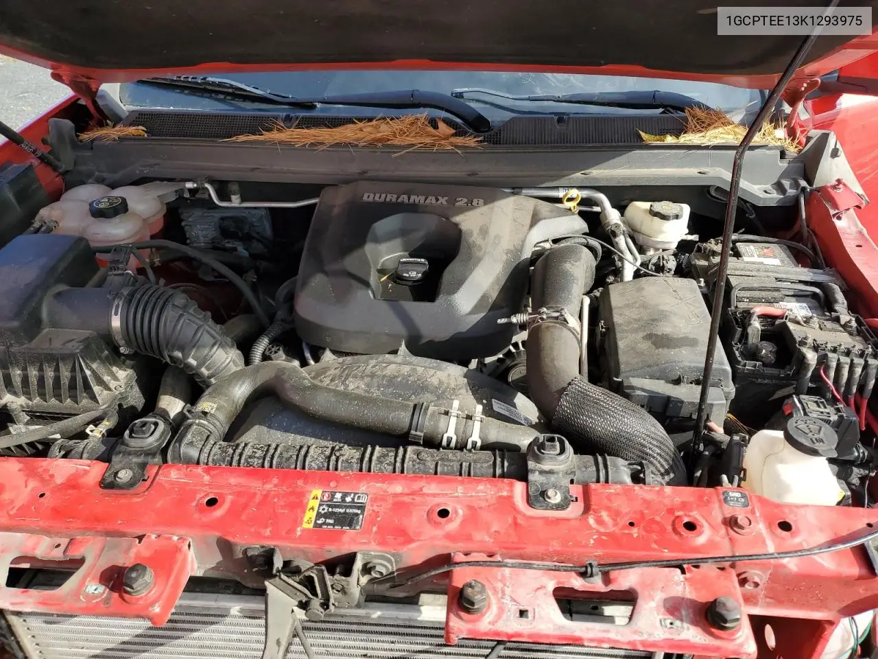 1GCPTEE13K1293975 2019 Chevrolet Colorado Zr2