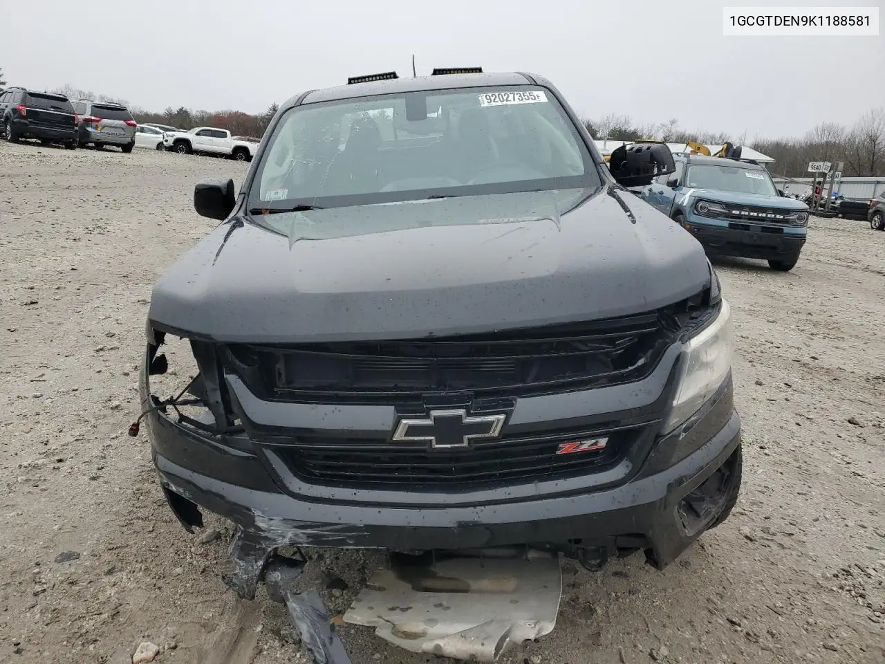 1GCGTDEN9K1188581 2019 Chevrolet Colorado Z71