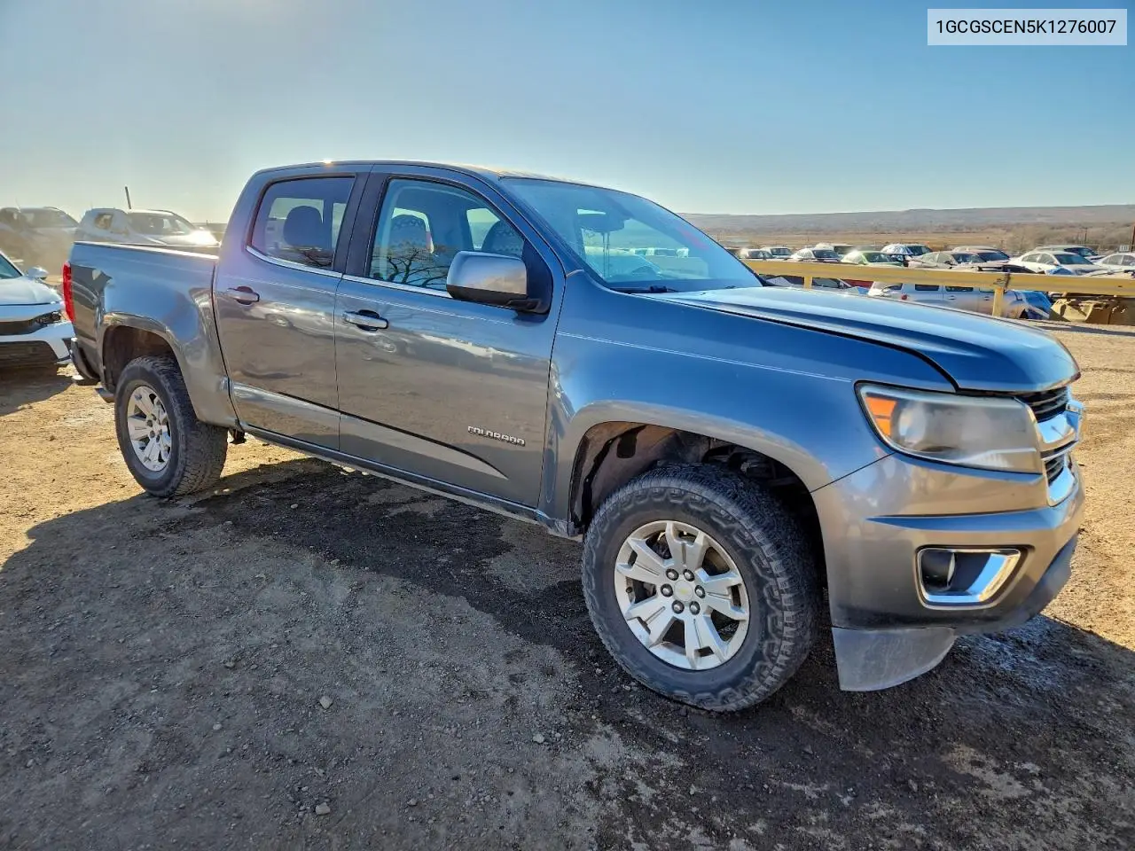 1GCGSCEN5K1276007 2019 Chevrolet Colorado Lt