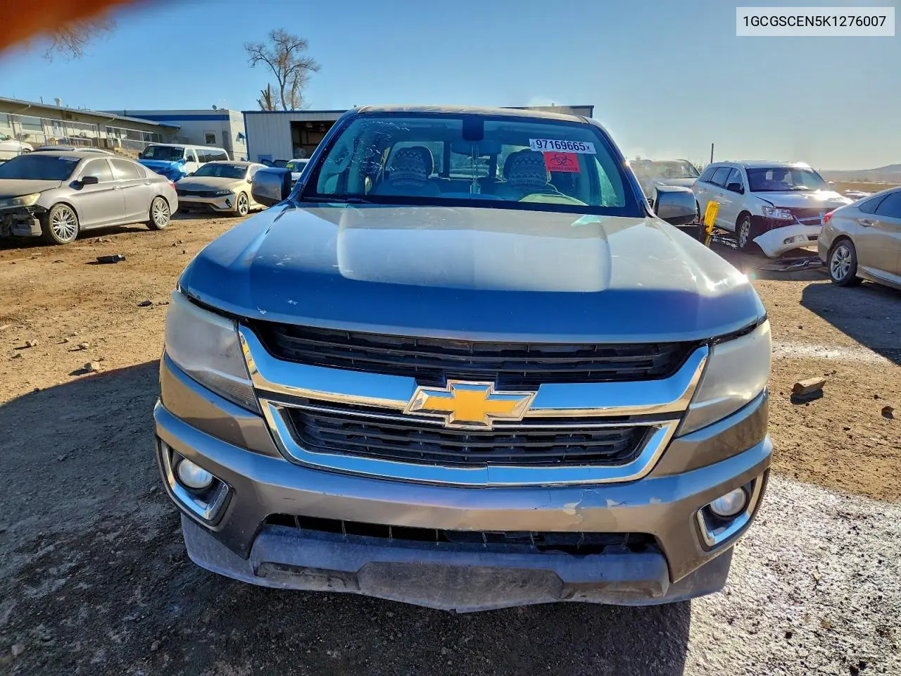 1GCGSCEN5K1276007 2019 Chevrolet Colorado Lt