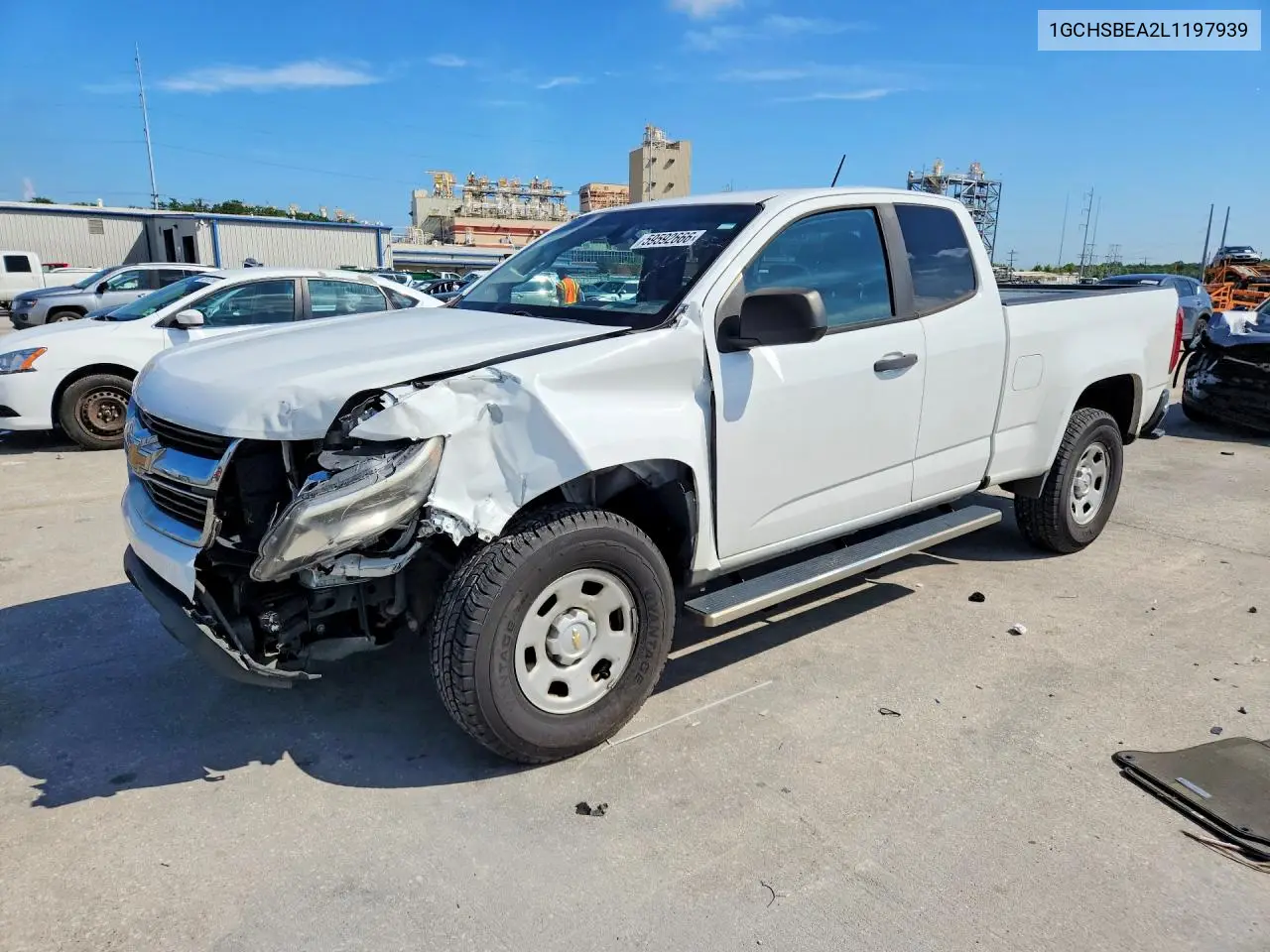 2020 Chevrolet Colorado VIN: 1GCHSBEA2L1197939 Lot: 59592666