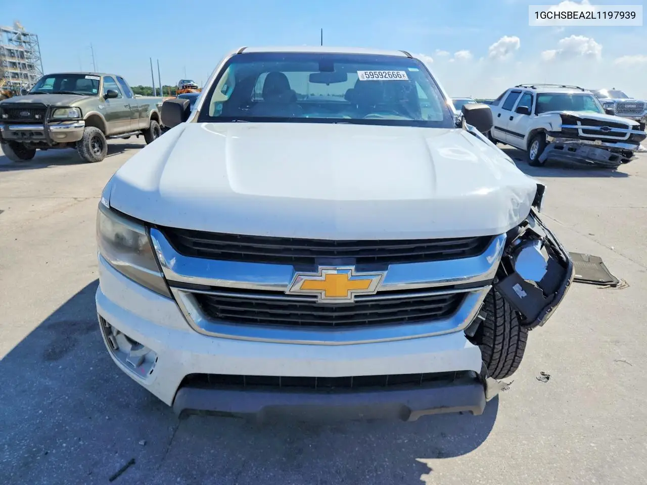2020 Chevrolet Colorado VIN: 1GCHSBEA2L1197939 Lot: 59592666